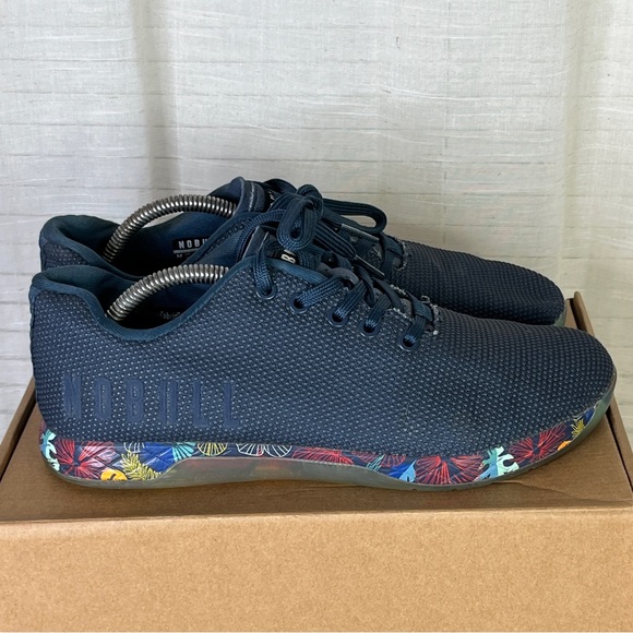 Nobull Flourish Oasis Navy Trainers Men size 8.5 / Women Size 10 Shoes (binC3) - Picture 5 of 11